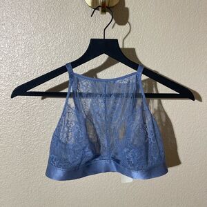 Soma Blue Stone High Neck Bralette